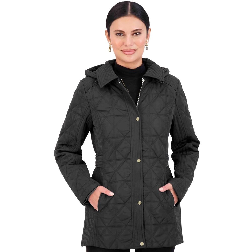 Jones New York Quilted Women's Puffer Jacket Women's, Medium Petite, Size M
